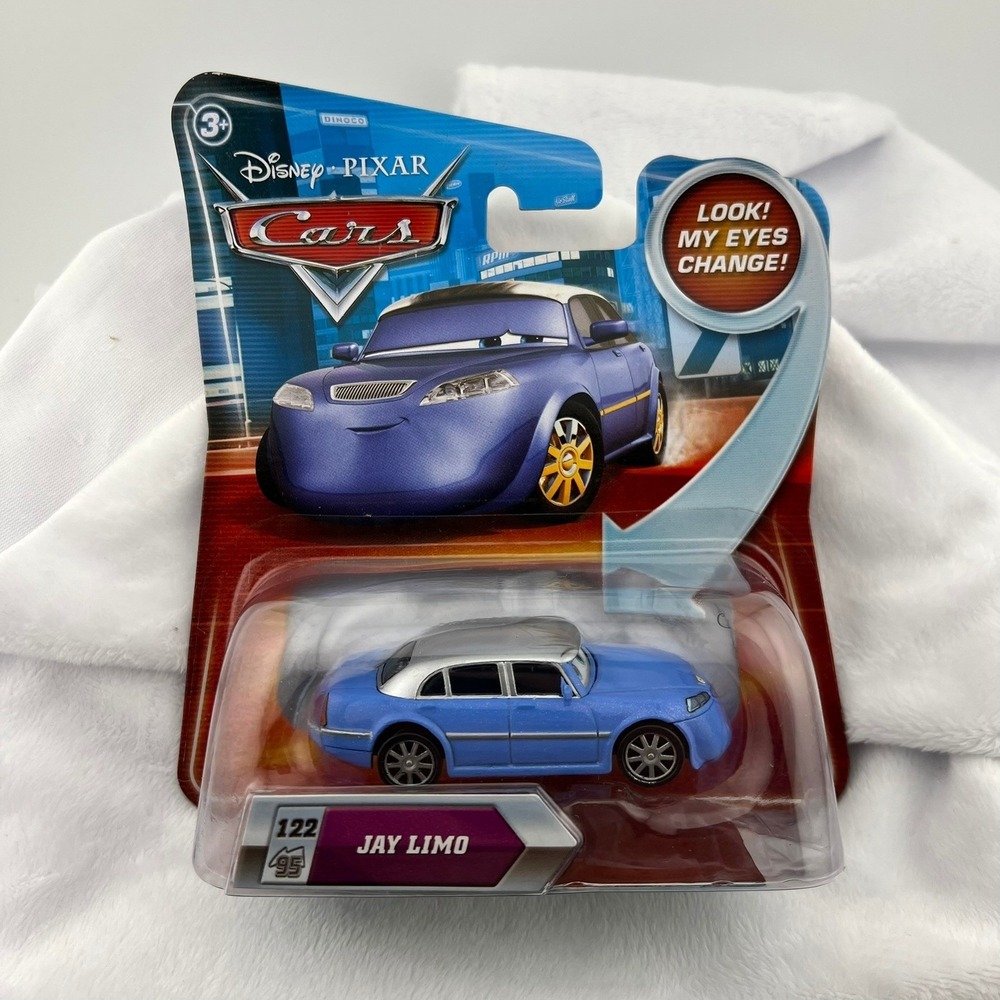 Disney Pixar Cars Jay Limo 2009‎ Changing Eyes Series 2 Lenticular 2009 NIB
